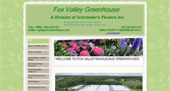 Desktop Screenshot of foxvalleygreenhouse.com